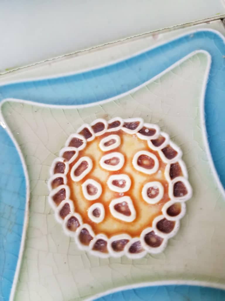 Set of 9 Glazed Art Deco Relief Tiles, Muster, 1930s