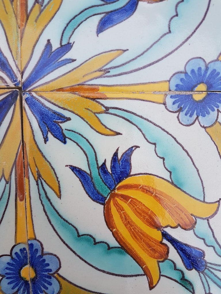 1 of the 50 Handmade Antique Ceramic Iles by Devres, France, 1910s