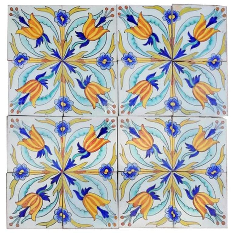 1 of the 50 Handmade Antique Ceramic Iles by Devres, France, 1910s