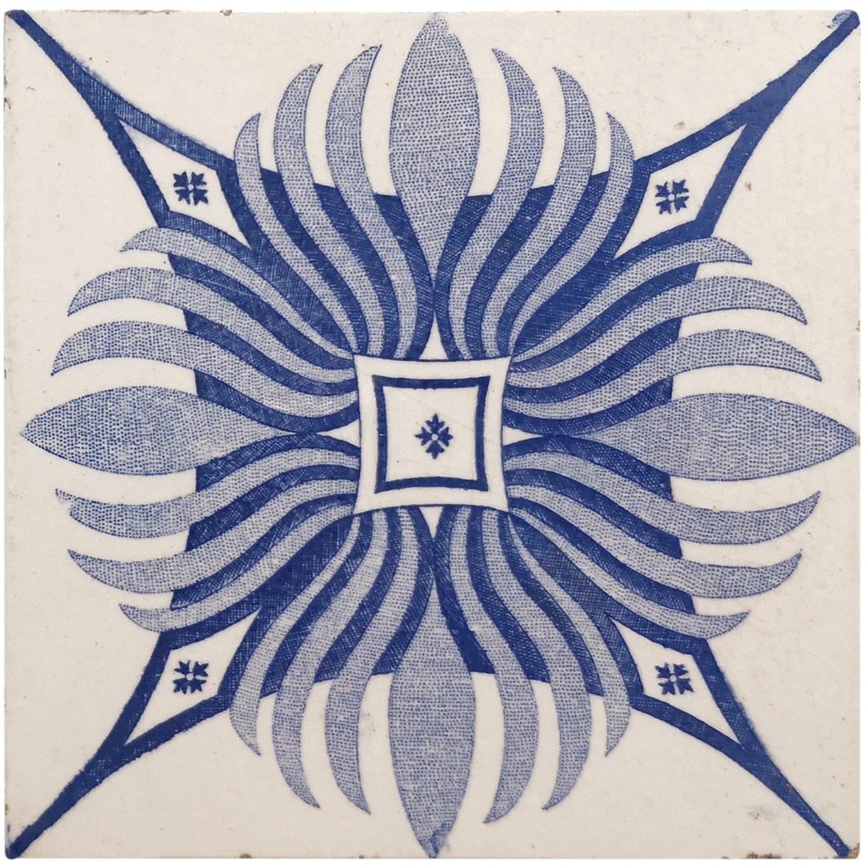 1 of the 22 Unique Antique Relief Tiles, Le Claive, circa 1920