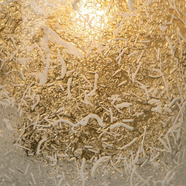 Pair of Glass Brass Wall Sconces by Hillebrand, Austria, 1960