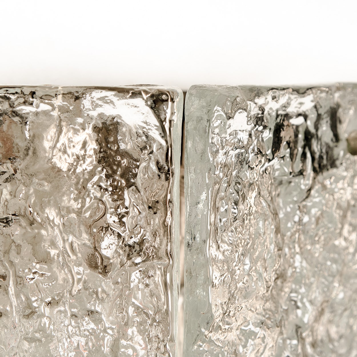 1 of the 2  J. T. Kalmar Wall Lamps, Model Karlstein, Vienna, circa 1960