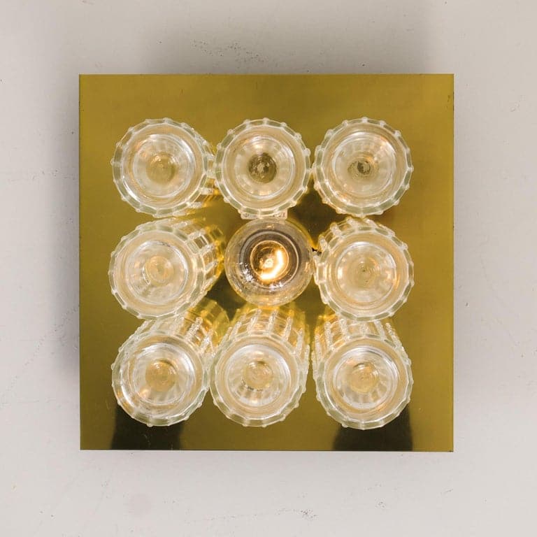 1 of the 6 Flushmount Chandeliers by Boris Tabacoff, 1970s