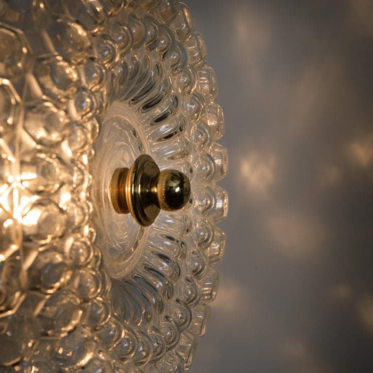 Pair of Bubble Flush Mounts/Wall Sconces by Limburg, 1960s