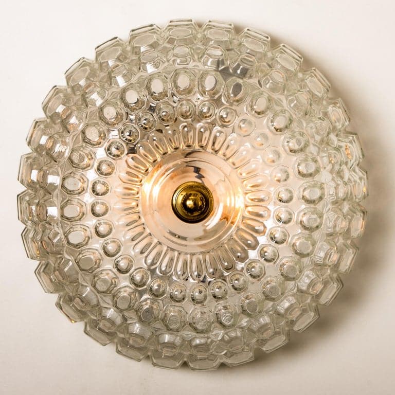 Pair of Bubble Flush Mounts/Wall Sconces by Limburg, 1960s