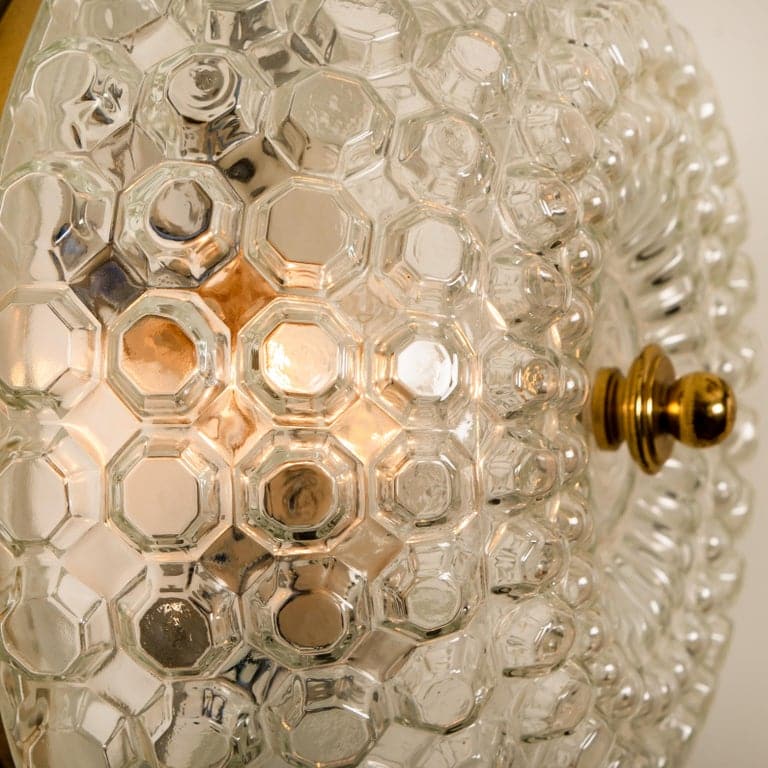 Pair of Bubble Flush Mounts/Wall Sconces by Limburg, 1960s