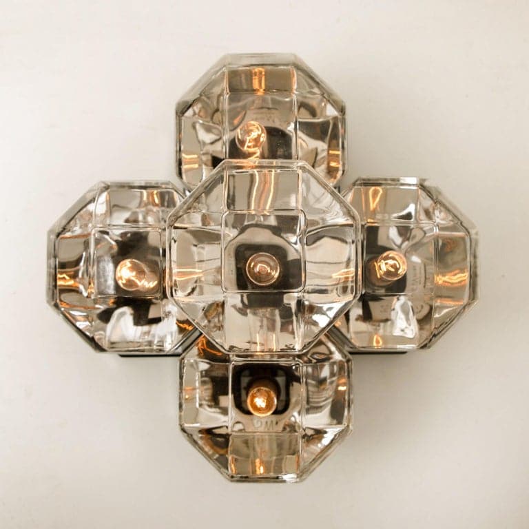 One of the Four Wall or Ceiling Lamp by Motoko Ishii for Staff, 1970s