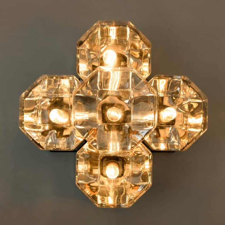 One of the Four Wall or Ceiling Lamp by Motoko Ishii for Staff, 1970s