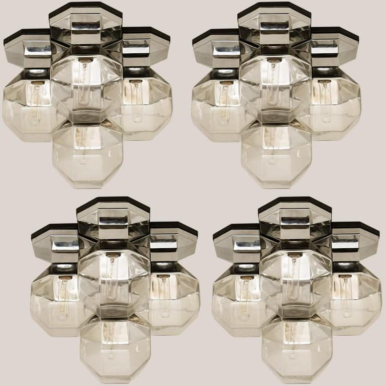 One of the Four Wall or Ceiling Lamp by Motoko Ishii for Staff, 1970s