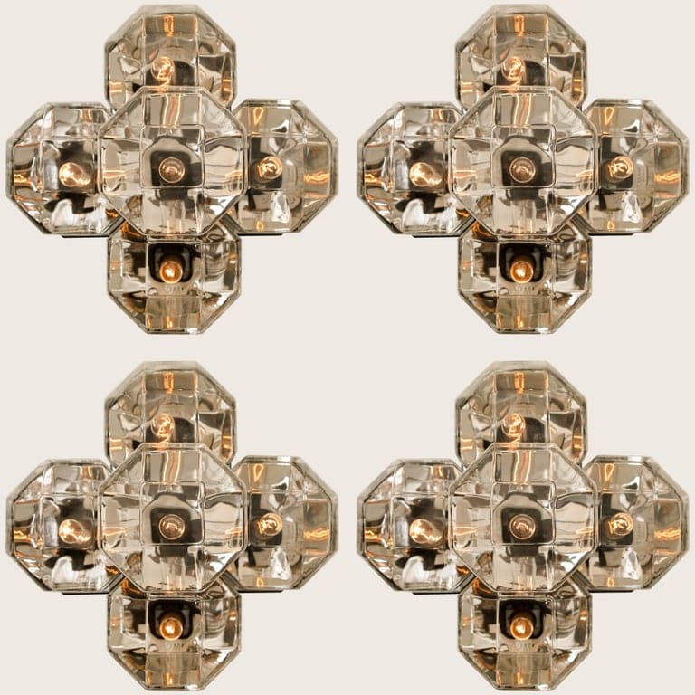 One of the Four Wall or Ceiling Lamp by Motoko Ishii for Staff, 1970s
