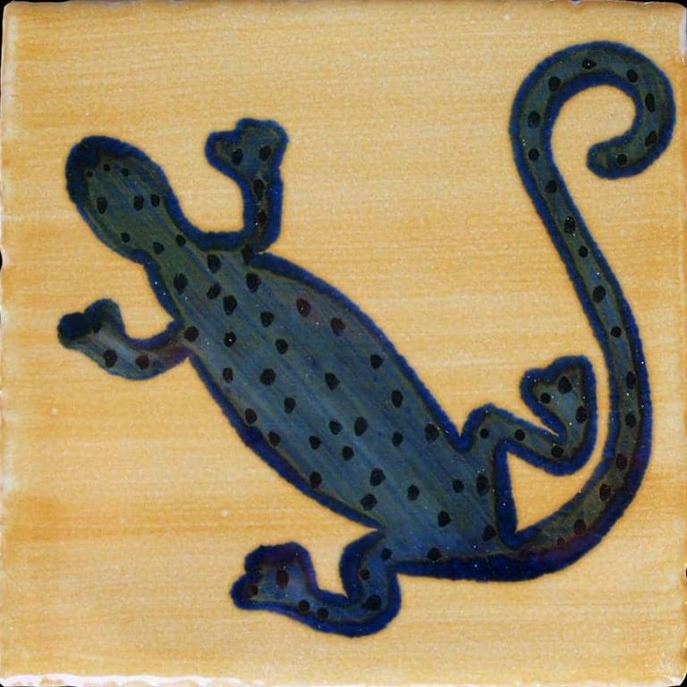 Large Colorful Berber Handmade Tile Panel, Morocco