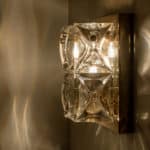 kinkeldey wall light glass high end lighting vintage
