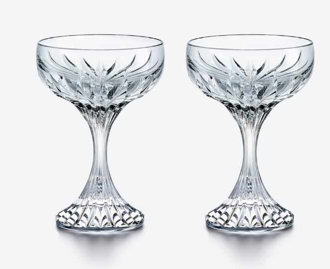 Set of 49 Exquise Baccarat Massena Crystal Pieces, France, 1990