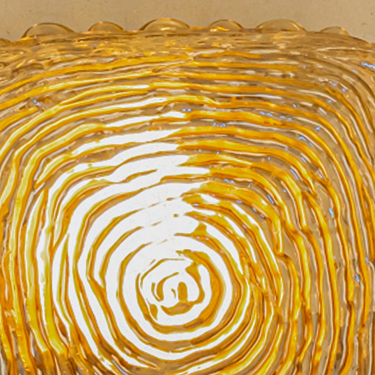 1 of the 6 Square Wall Lights/Flush Mounts in the style of Tynell, 1960
