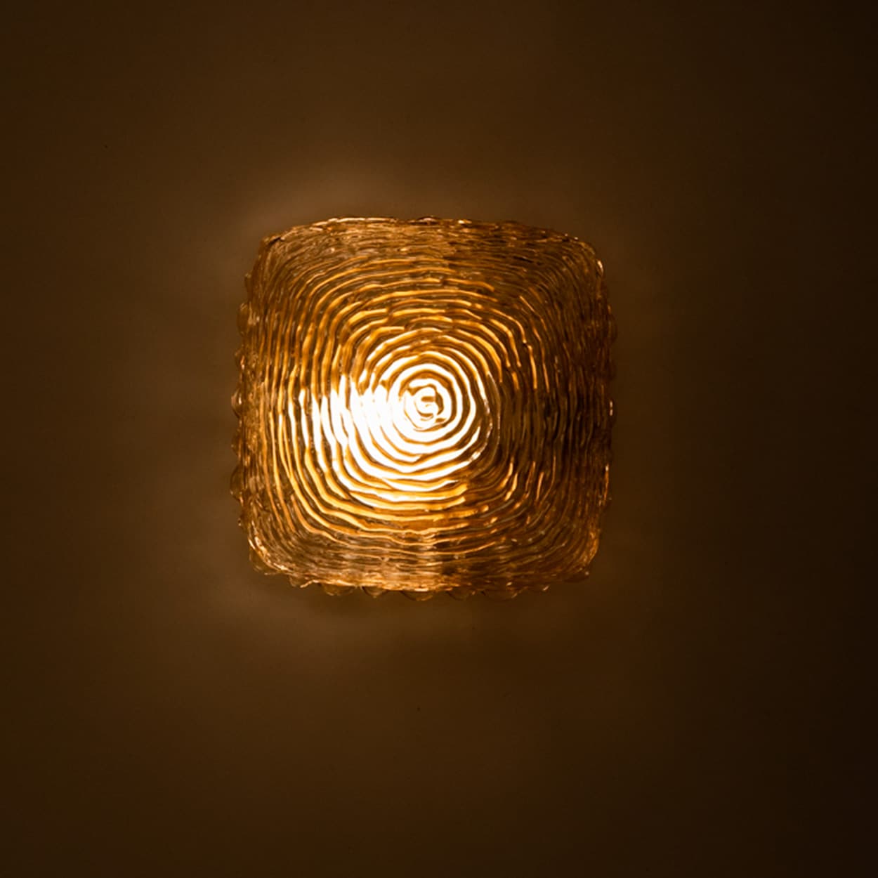1 of the 6 Square Wall Lights/Flush Mounts in the style of Tynell, 1960