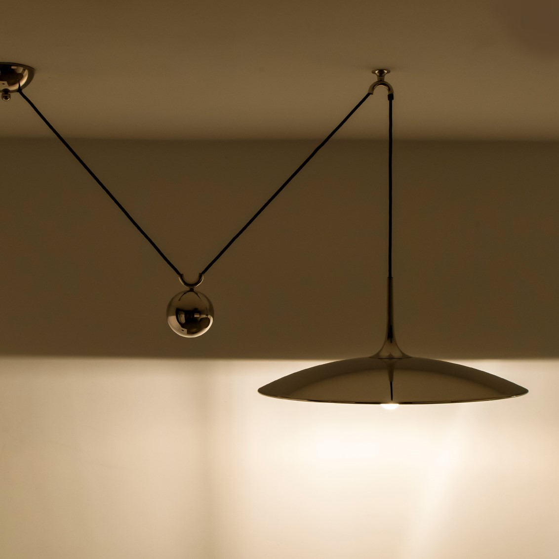 Onos 55 Double Pull Pendant Lamp by Florian Schulz, Germany