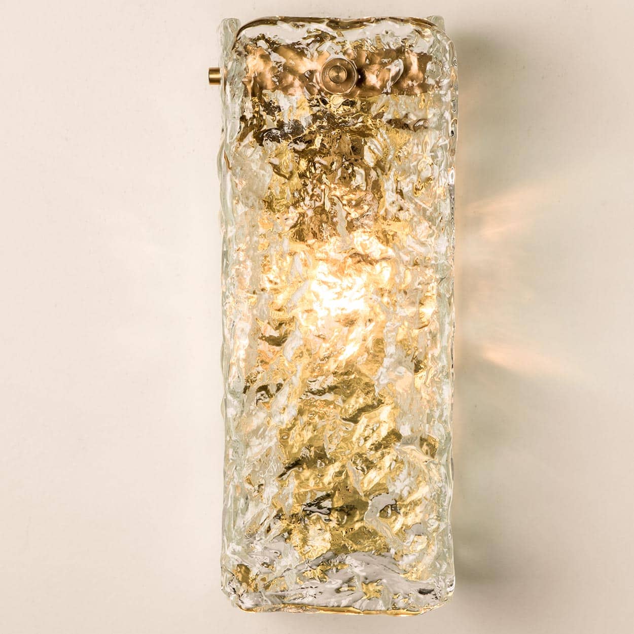Several Structured Glass Wall Lights, Germany