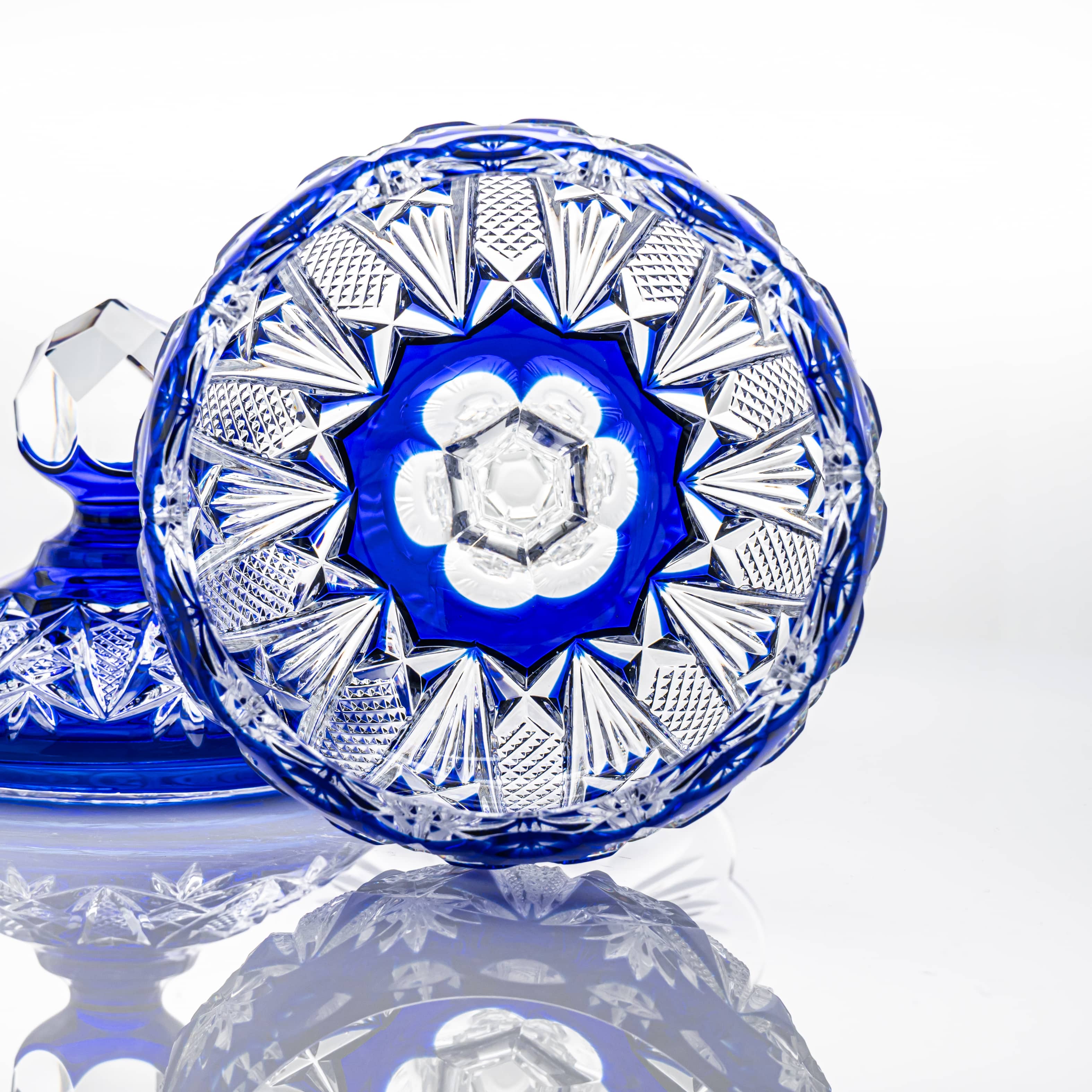 Cristallerie d'árt Jar, Cobalt Blue Crystal, France