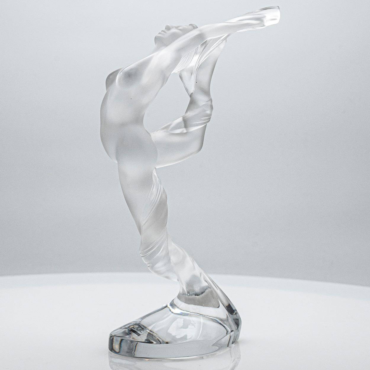 Lalique Signed Acrobat, France, 1980