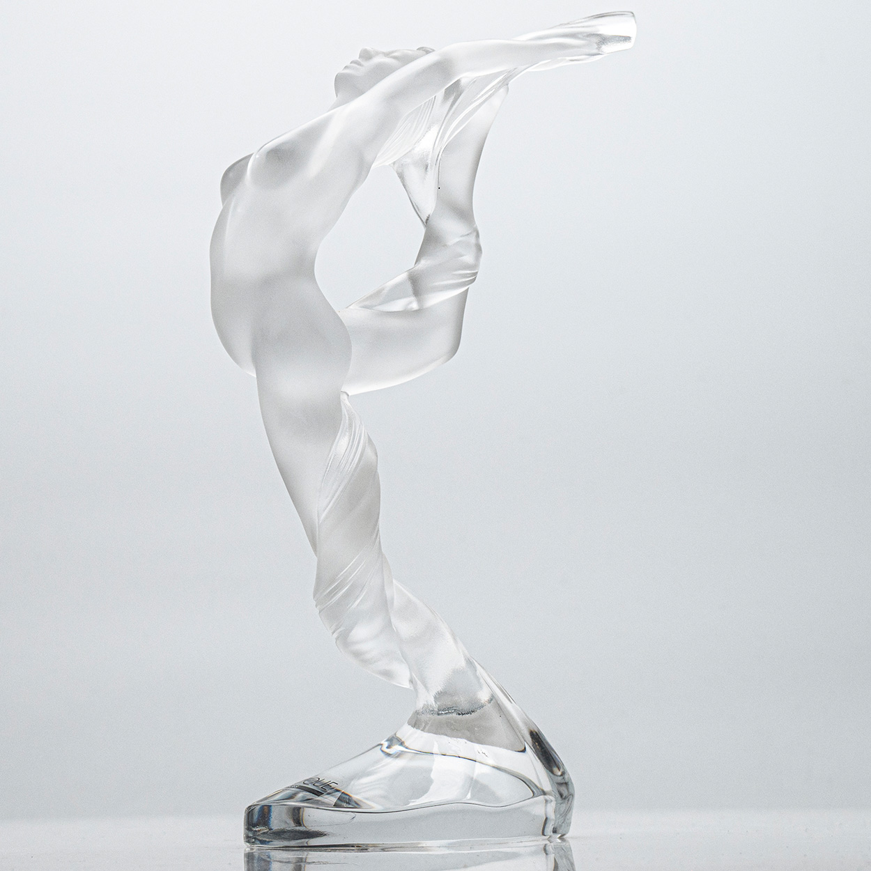 Lalique Signed Acrobat, France, 1980