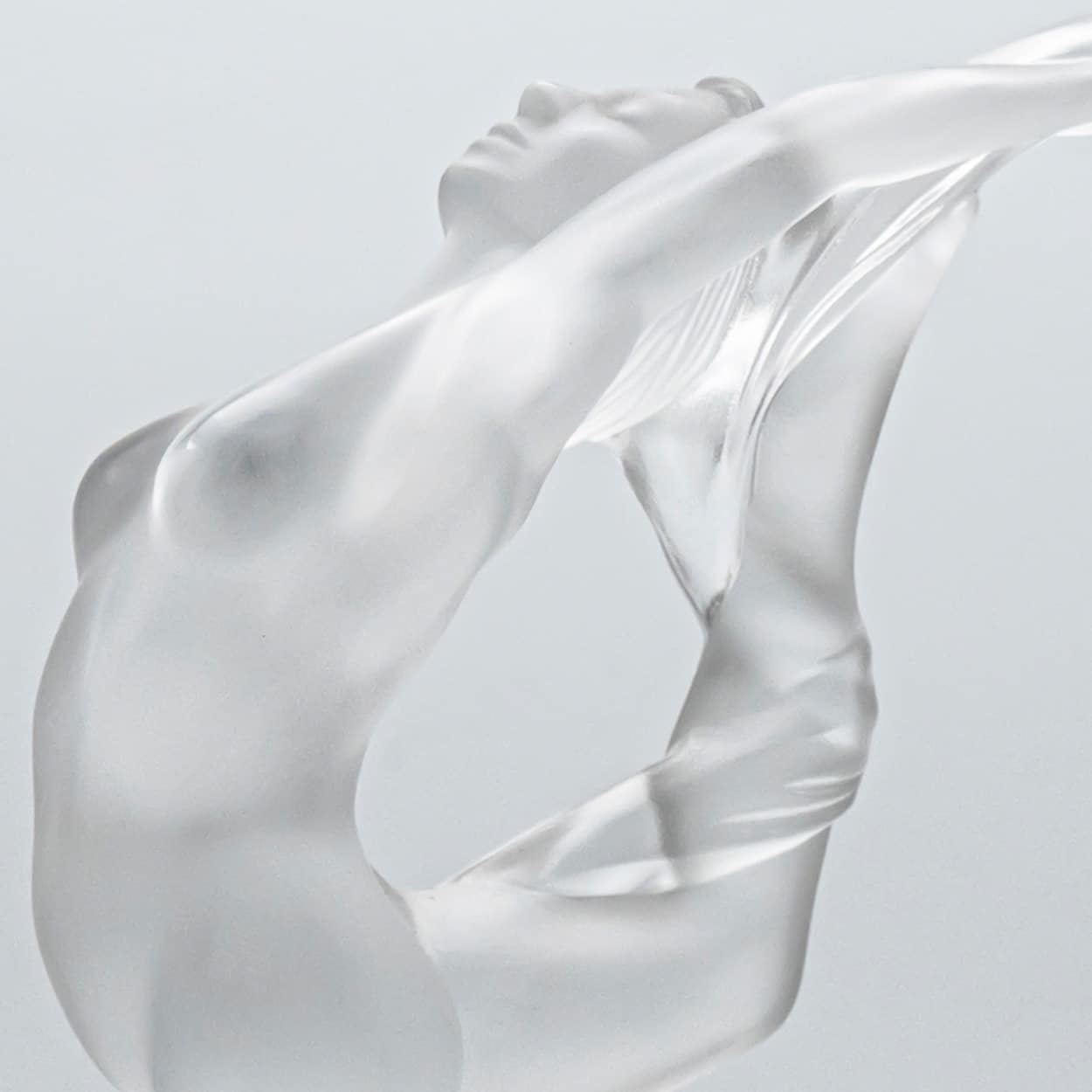 Lalique Signed Acrobat, France, 1980