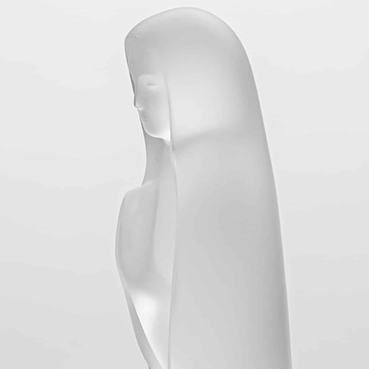 Lalique Signed Virgin Mary Crystal, France