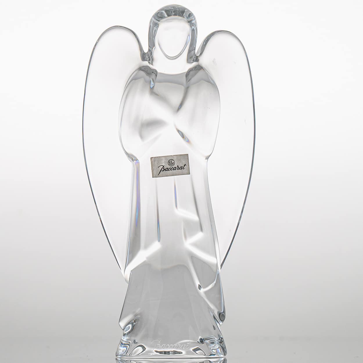 Baccarat Signed Crystal Christmas Story Set of Three Angels, France