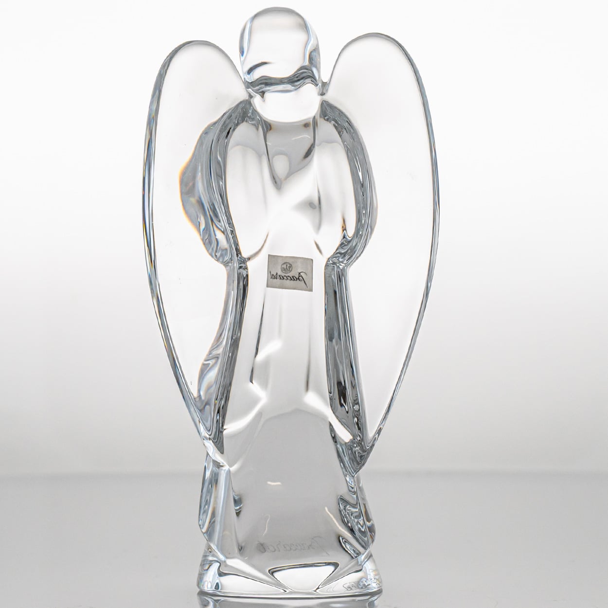 Baccarat Signed Crystal Christmas Story Set of Three Angels, France