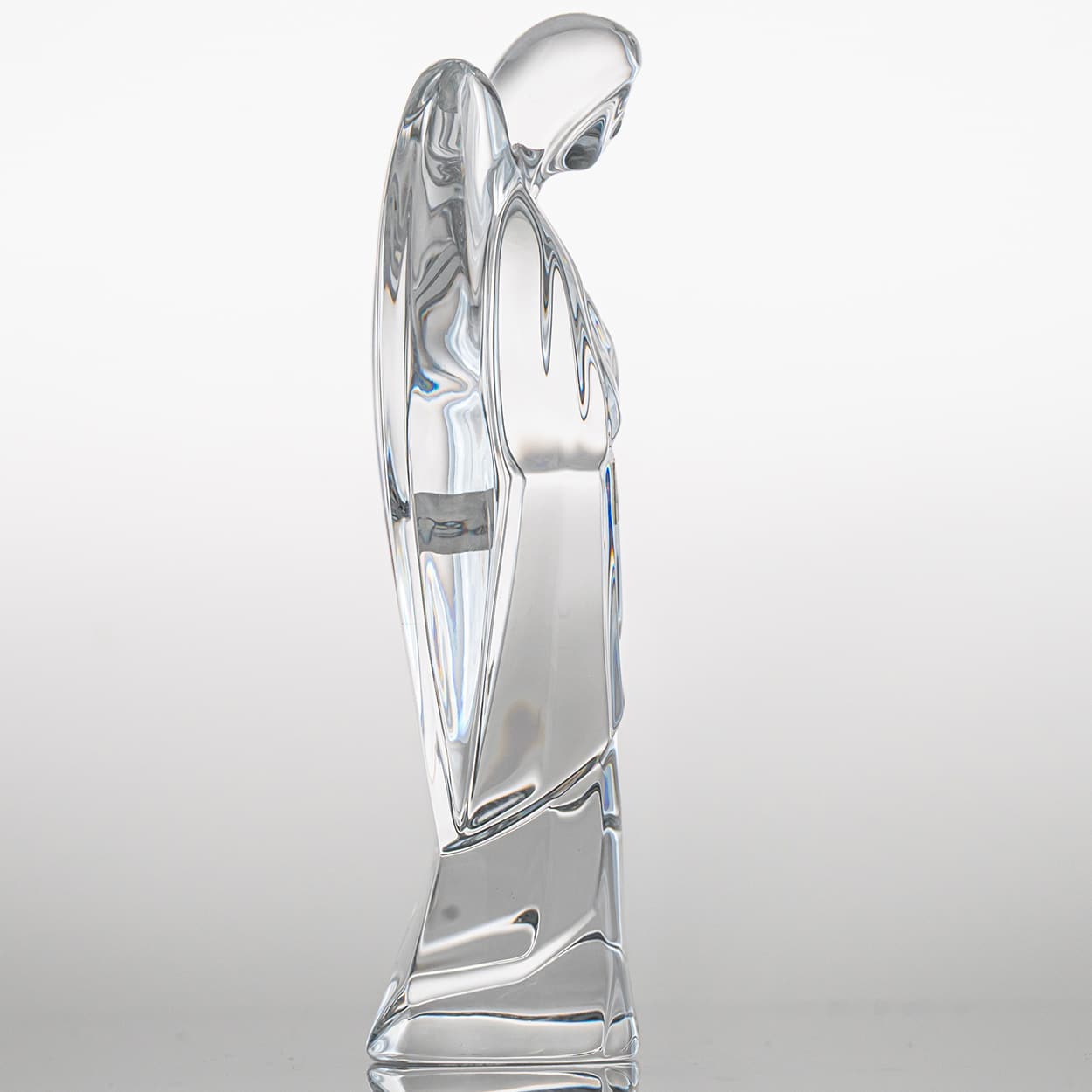 Baccarat Signed Crystal Christmas Story Set of Three Angels, France