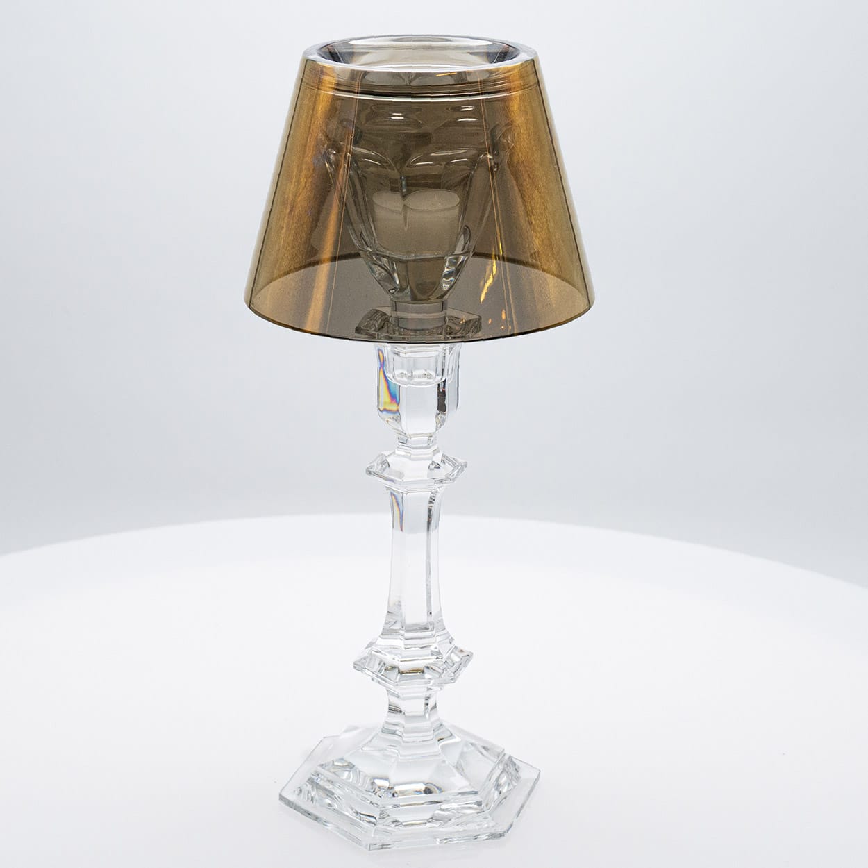 Set of 4 Baccarat Harcourt Our Fire Candle Holders by Philippe Starck, France