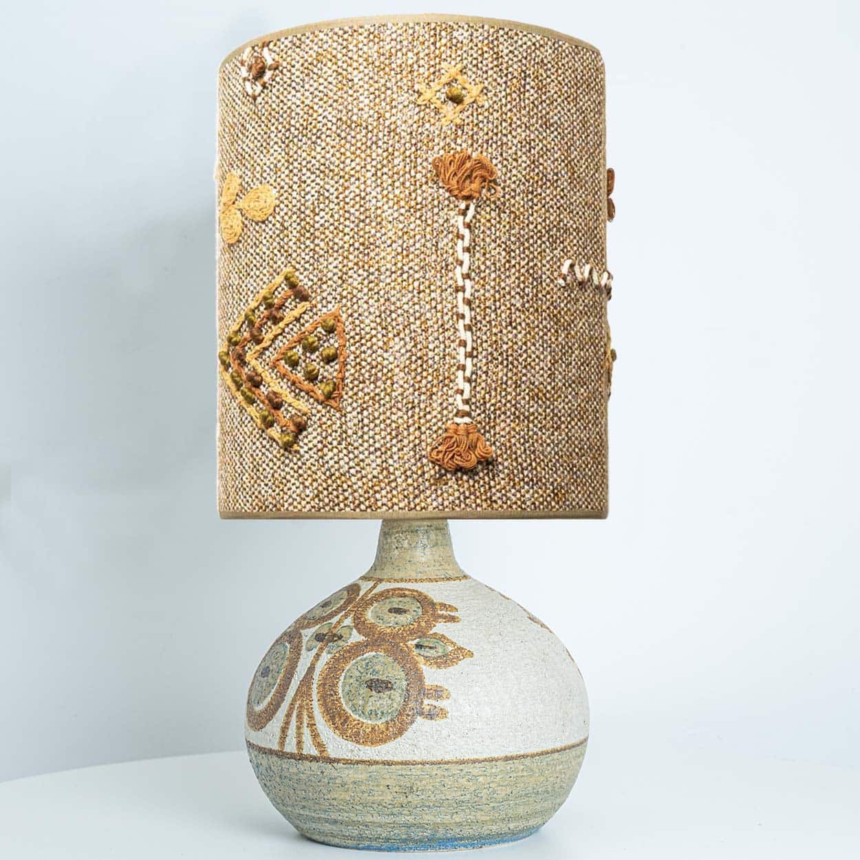 Pair of  Soholm Ceramic Table Lamps, Noomi Backhausen, Denmark 1960