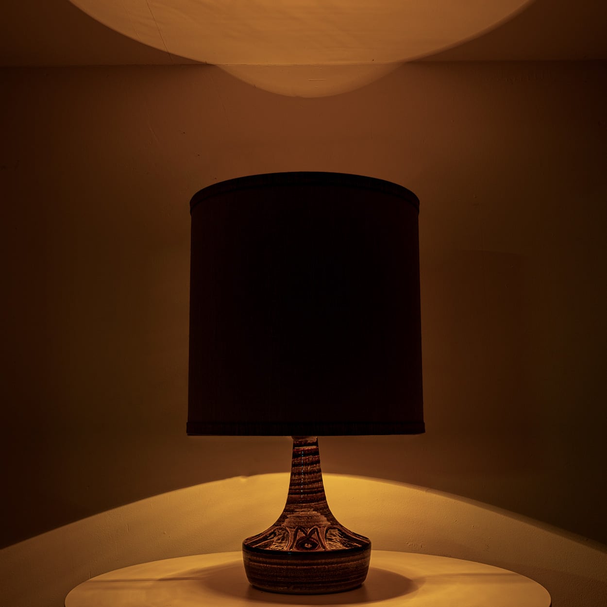 Pair of Soholm Ceramic Table Lamps by Noomi Backhausen, Denmark 1960