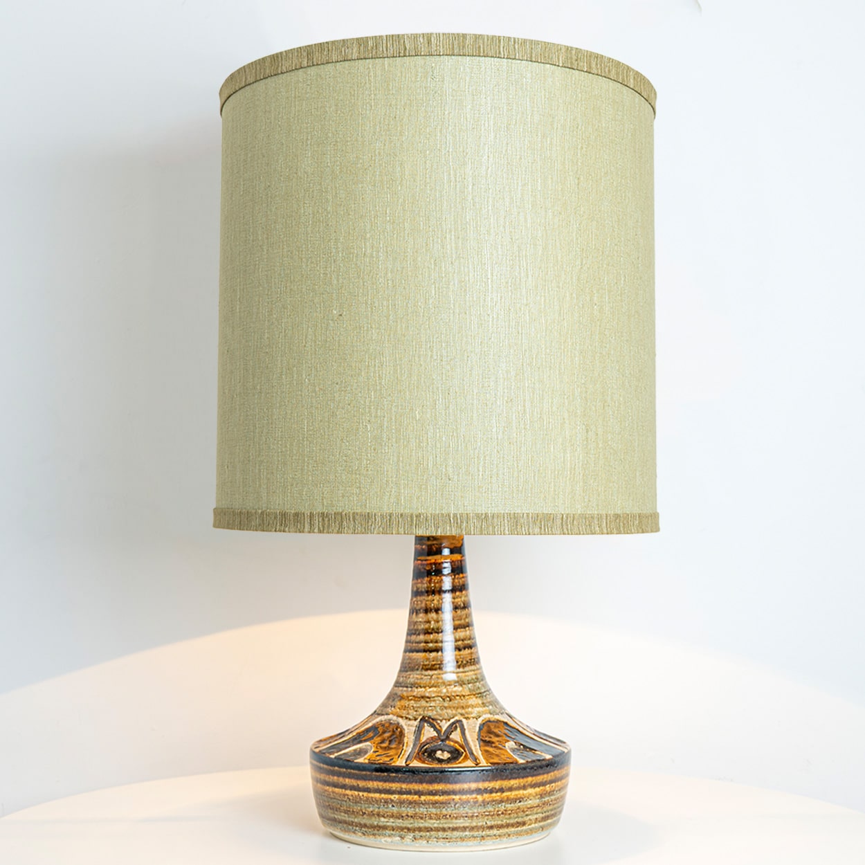 Pair of Soholm Ceramic Table Lamps by Noomi Backhausen, Denmark 1960