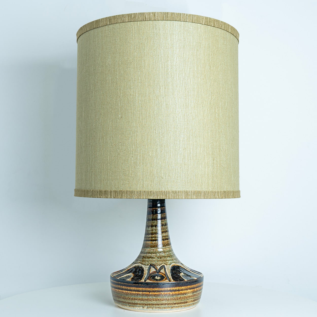 Pair of Soholm Ceramic Table Lamps by Noomi Backhausen, Denmark 1960