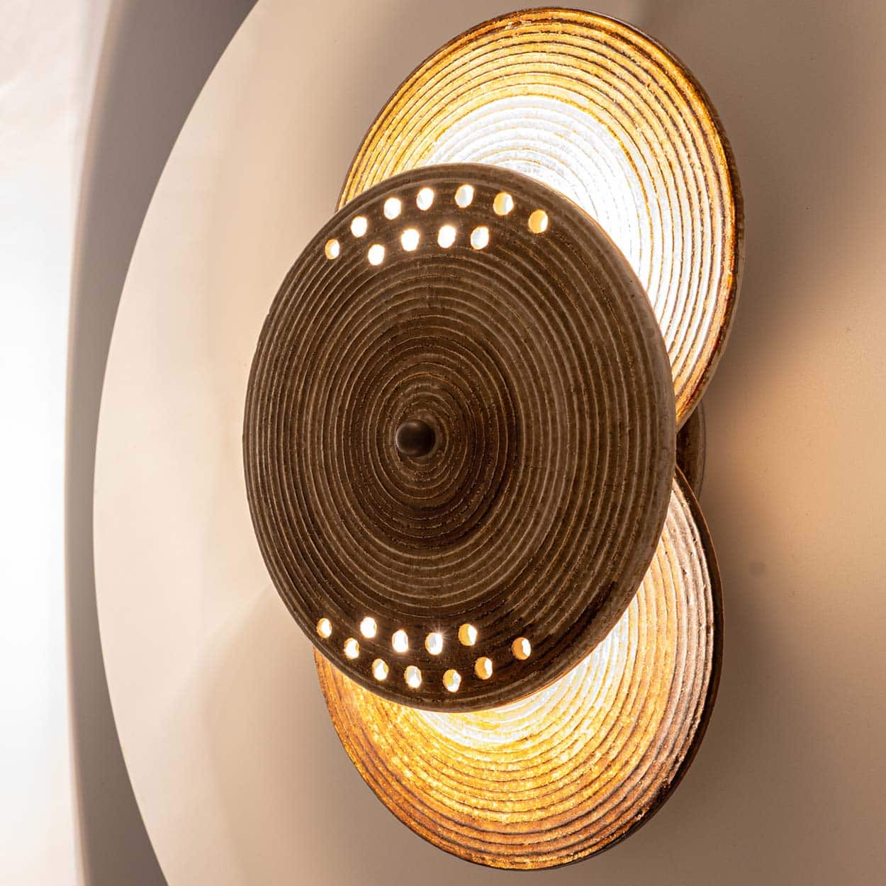 Stunning Ceramic Stoneware Wall Light by Axella, Denmark