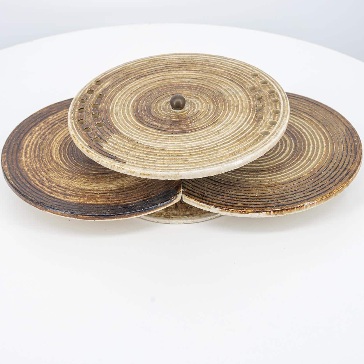 Stunning Ceramic Stoneware Wall Light by Axella, Denmark