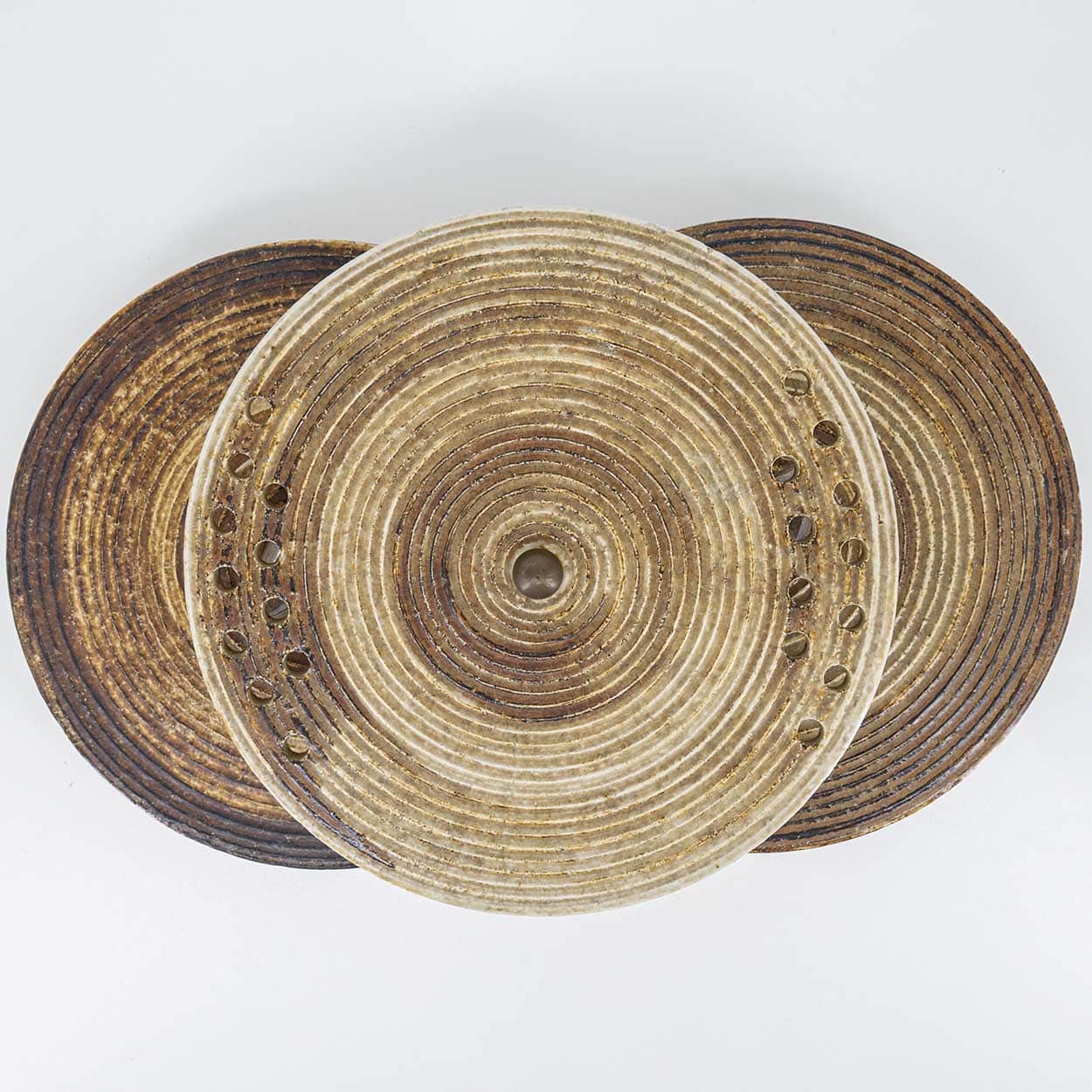 Stunning Ceramic Stoneware Wall Light by Axella, Denmark