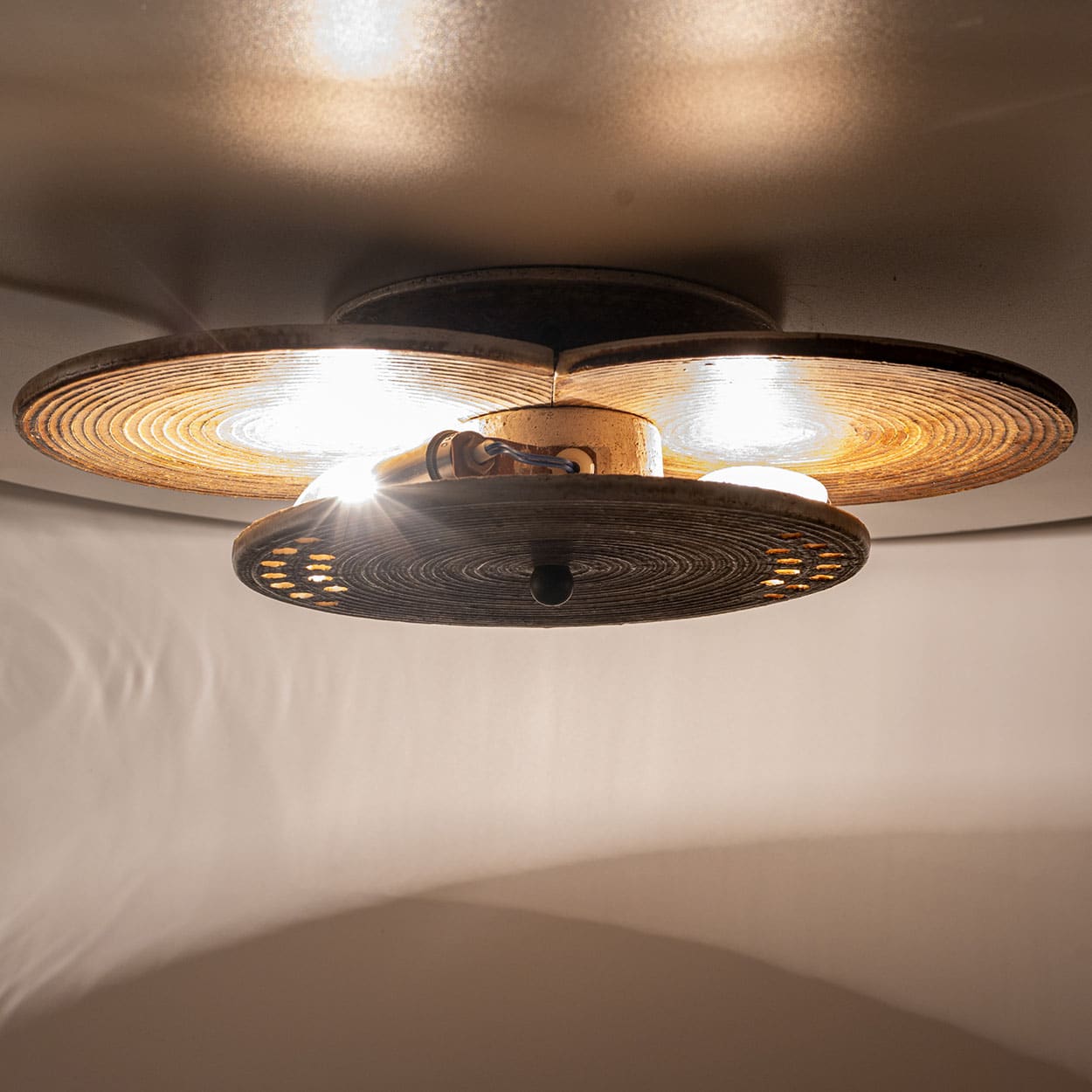 Stunning Ceramic Stoneware Wall Light by Axella, Denmark