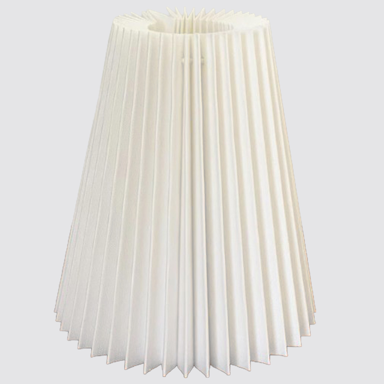 Pair of Asmussen 3 Drops Gold Plated Wall Lights with Pleated Lampshade, Denmark