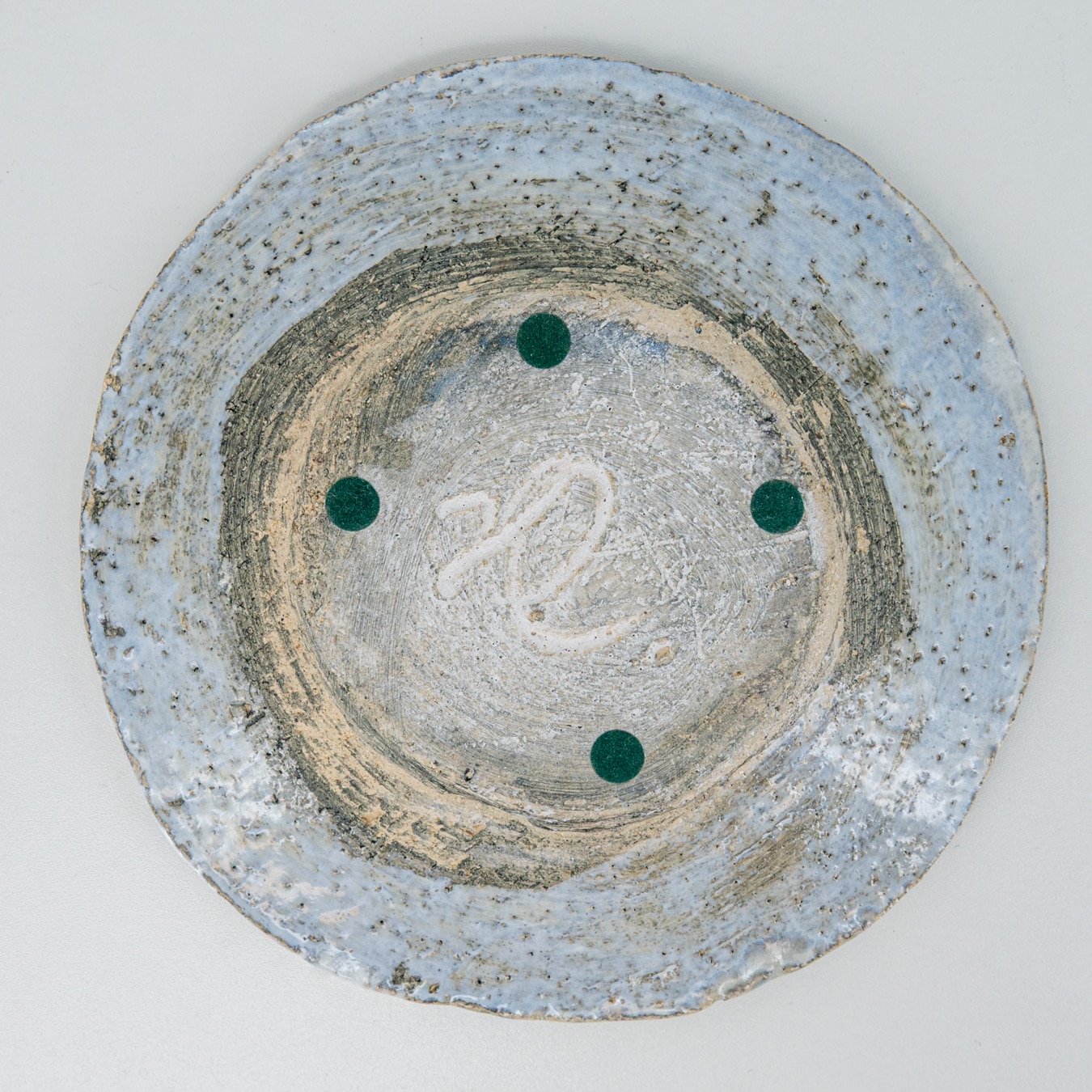 Set of Stunning Table Lamp and Bowl by Jeppe Hagedorn, Denmark 1960s