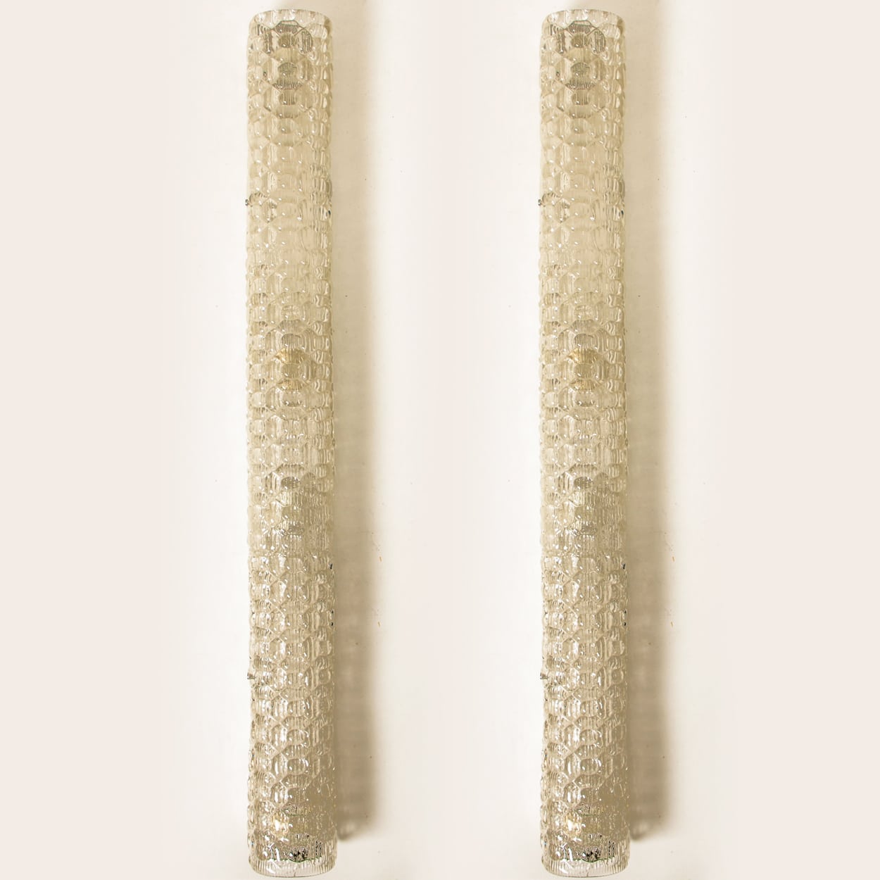 XL Bubble Glass Wall Light Fixtures by Hillebrand, Germany, 1960