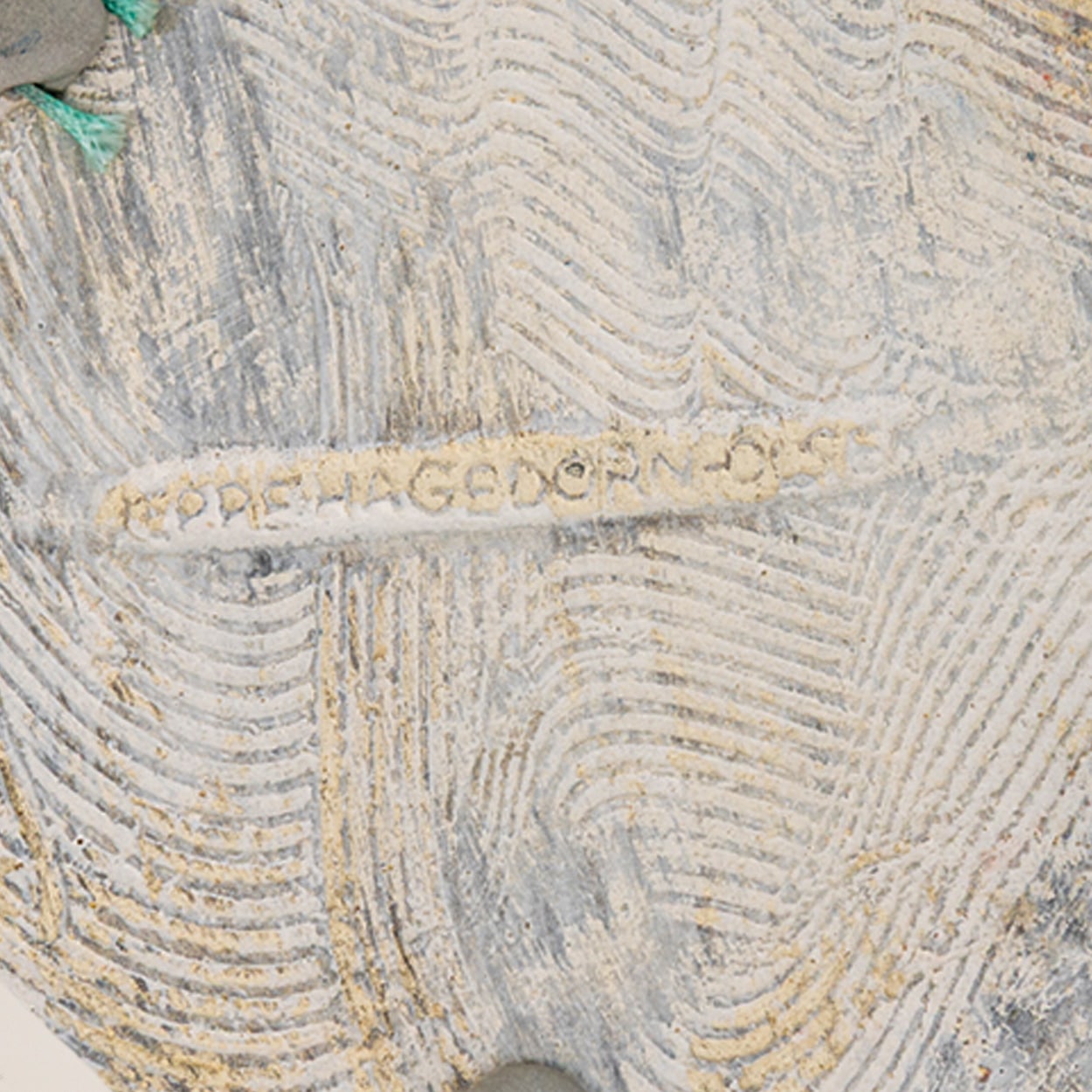 Set of Stunning Round Ceramic Plates by Jeppe Hagedorn, Denmark 1960s