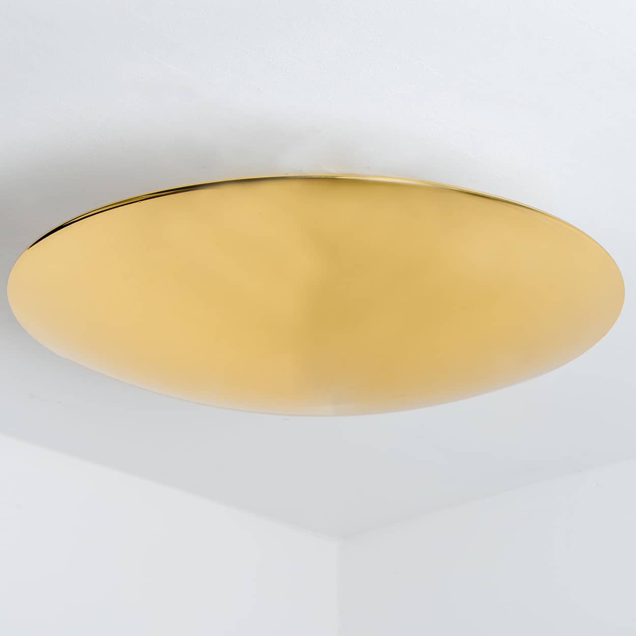 Florian Schulz Brass Flush Mount Ceiling / Wall Light