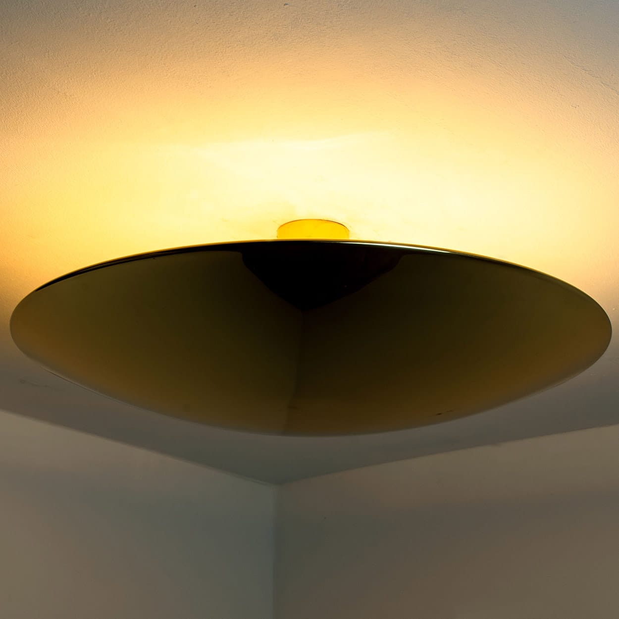 Florian Schulz Brass Flush Mount Ceiling / Wall Light