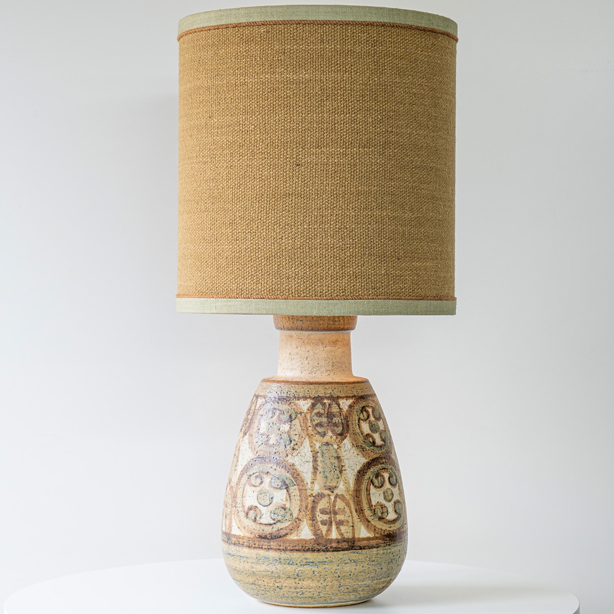 XL Ceramic Table Lamp by Noomi Backhausen for Soholm, Denmark 1970s