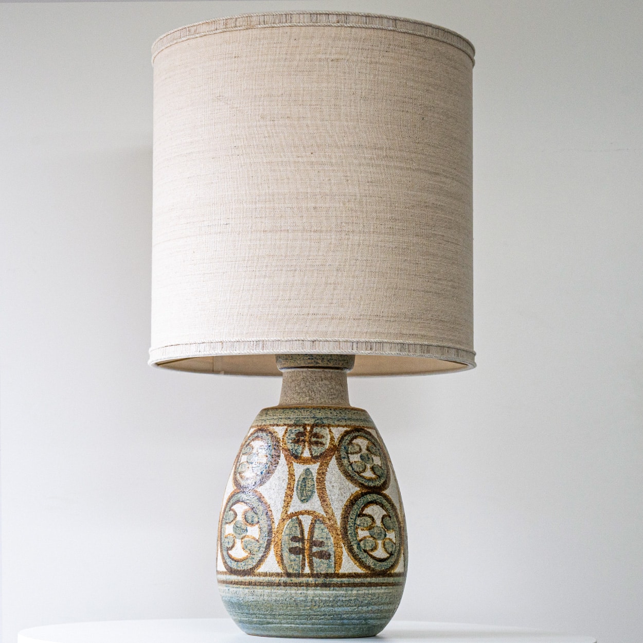 Ceramic Floor/Table Lamp by Noomi Backhausen for Soholm, Denmark 1970s