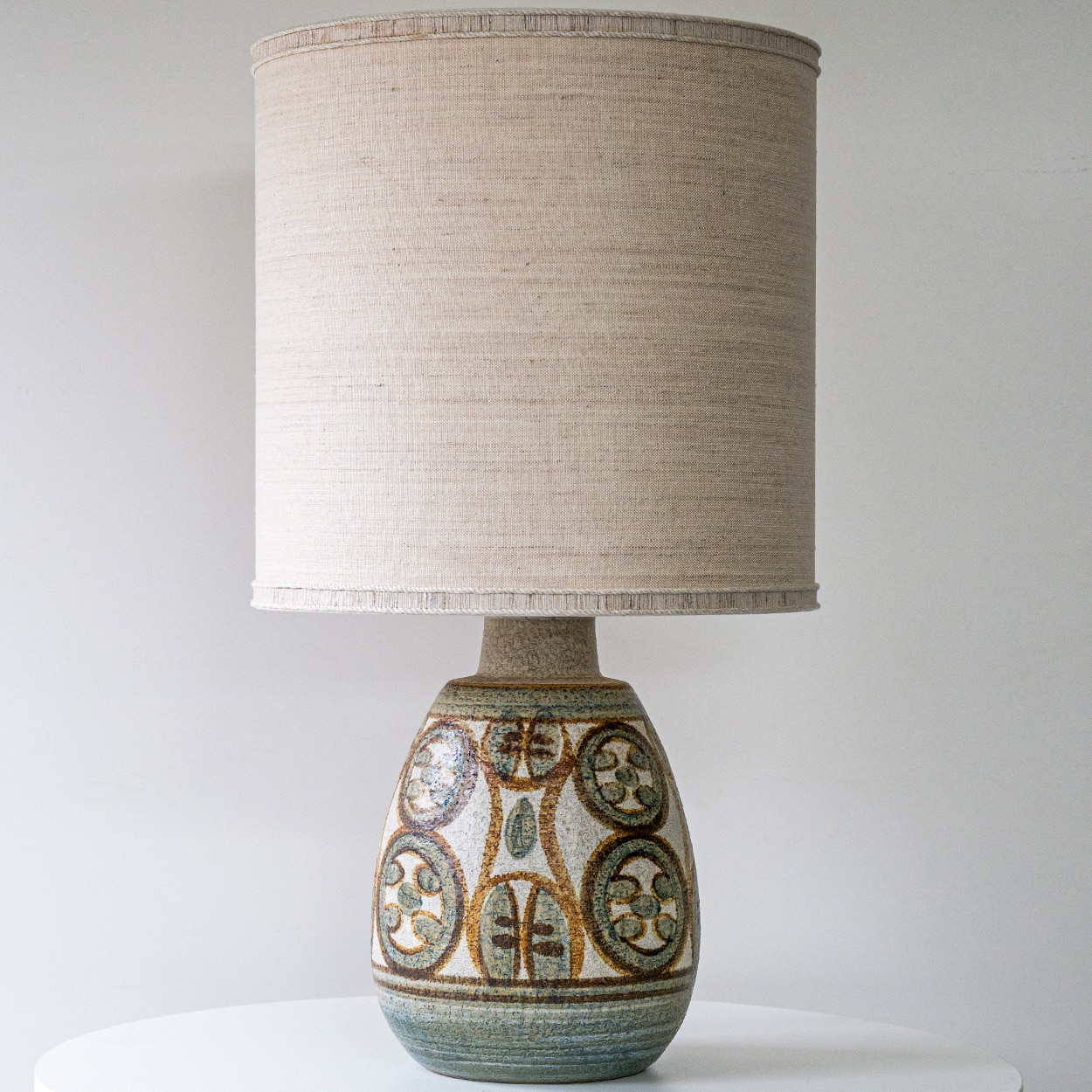 Ceramic Floor/Table Lamp by Noomi Backhausen for Soholm, Denmark 1970s