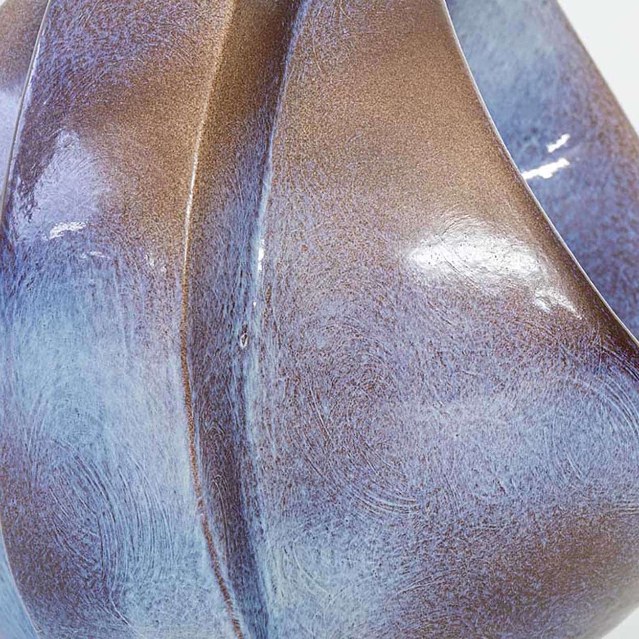 Large Celestial Ceramic Lamp Hole, Custom Pink Lampshade by R. Houben