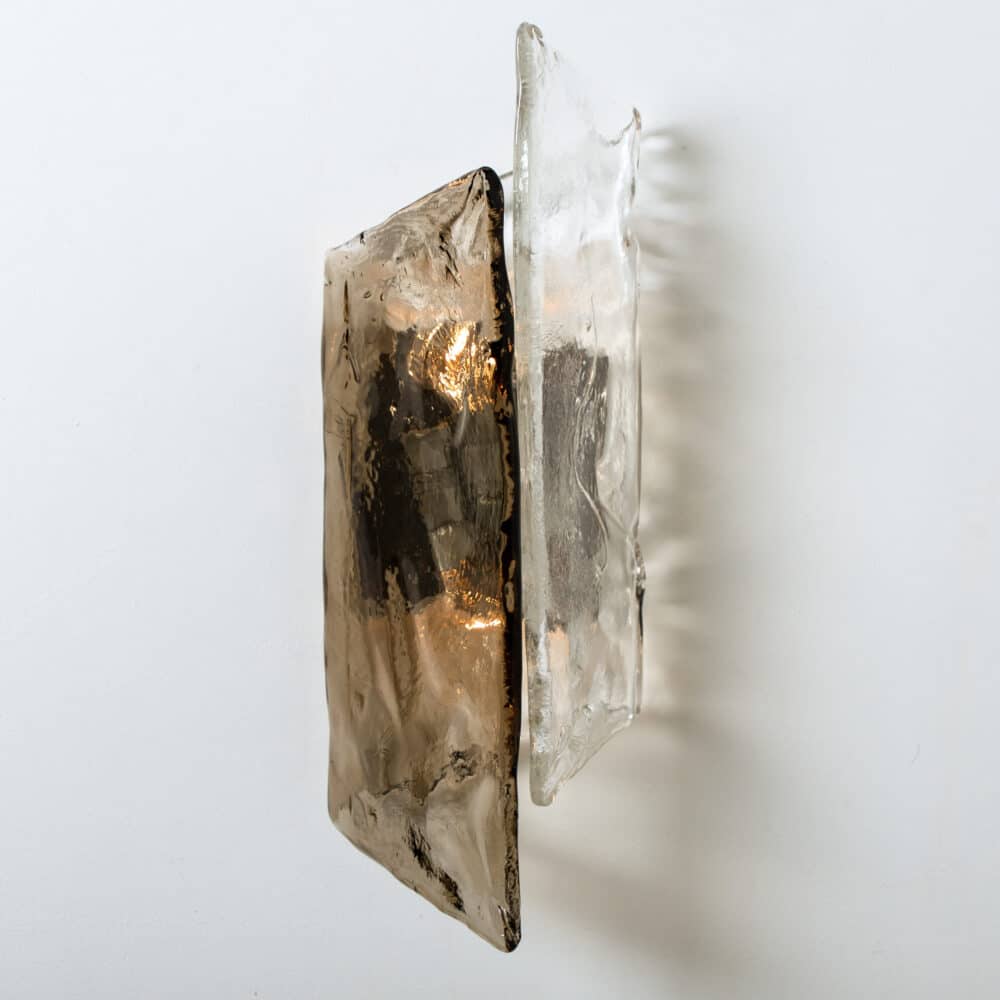 Large Nason Wall light for Mazzega  Murano Glass, 1970