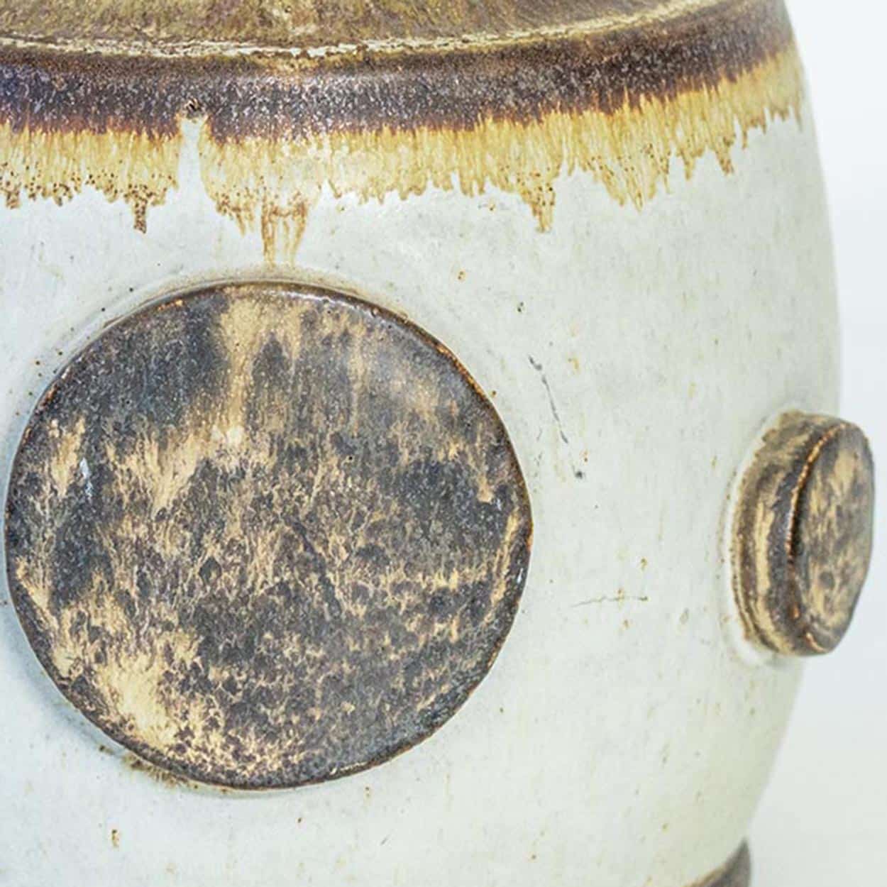 Axella Ceramic Baluster Lamps Decorative Ornaments, Custom Shade by R. Houben